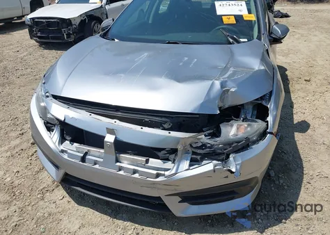 2017 Honda Civic Lx из США, поврежденный, VIN 19XFC2F57HE038327